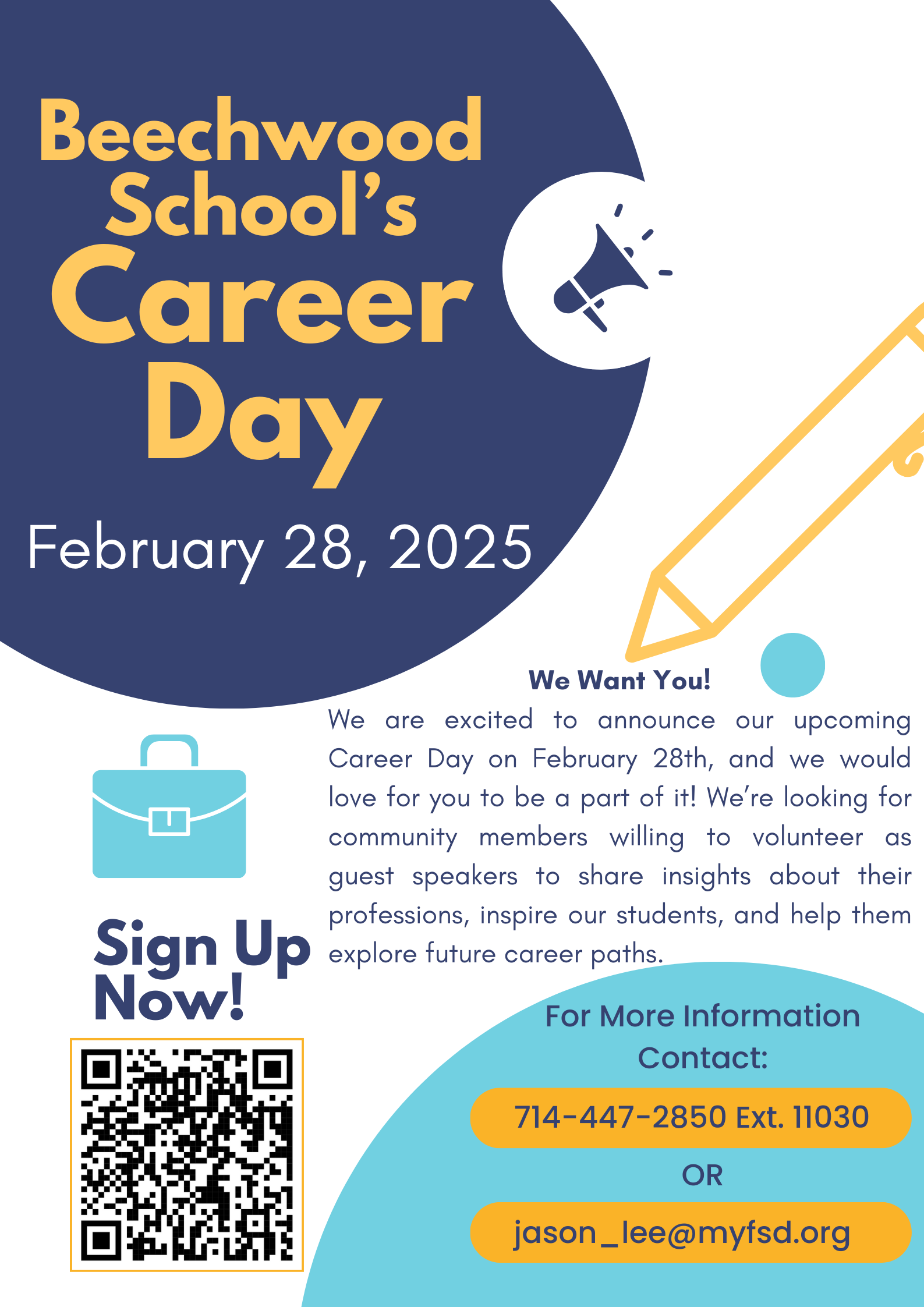  Career Day 2025 Flyer